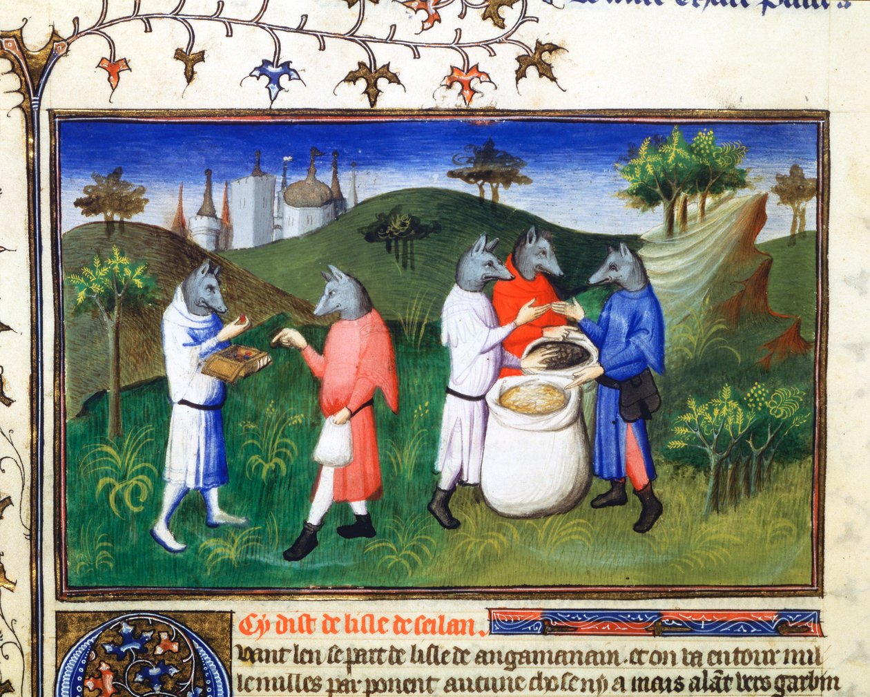Köpek başlı adamlar, 13. yüzyıl sonu, 15. yüzyıl başı by Master of Boucicaut