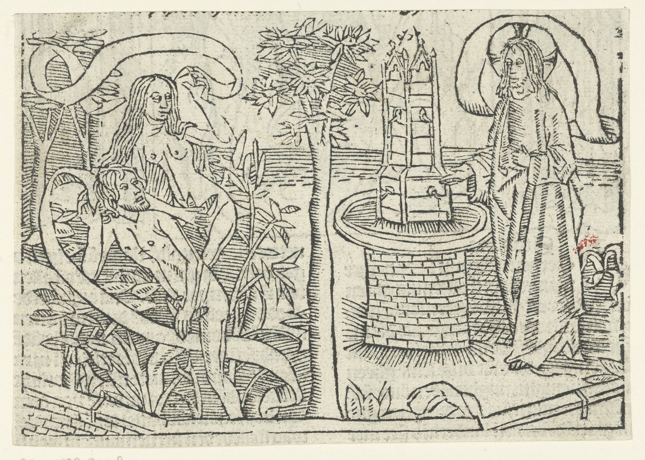 Cennetten kovulma by Master of Delft (attributed to)