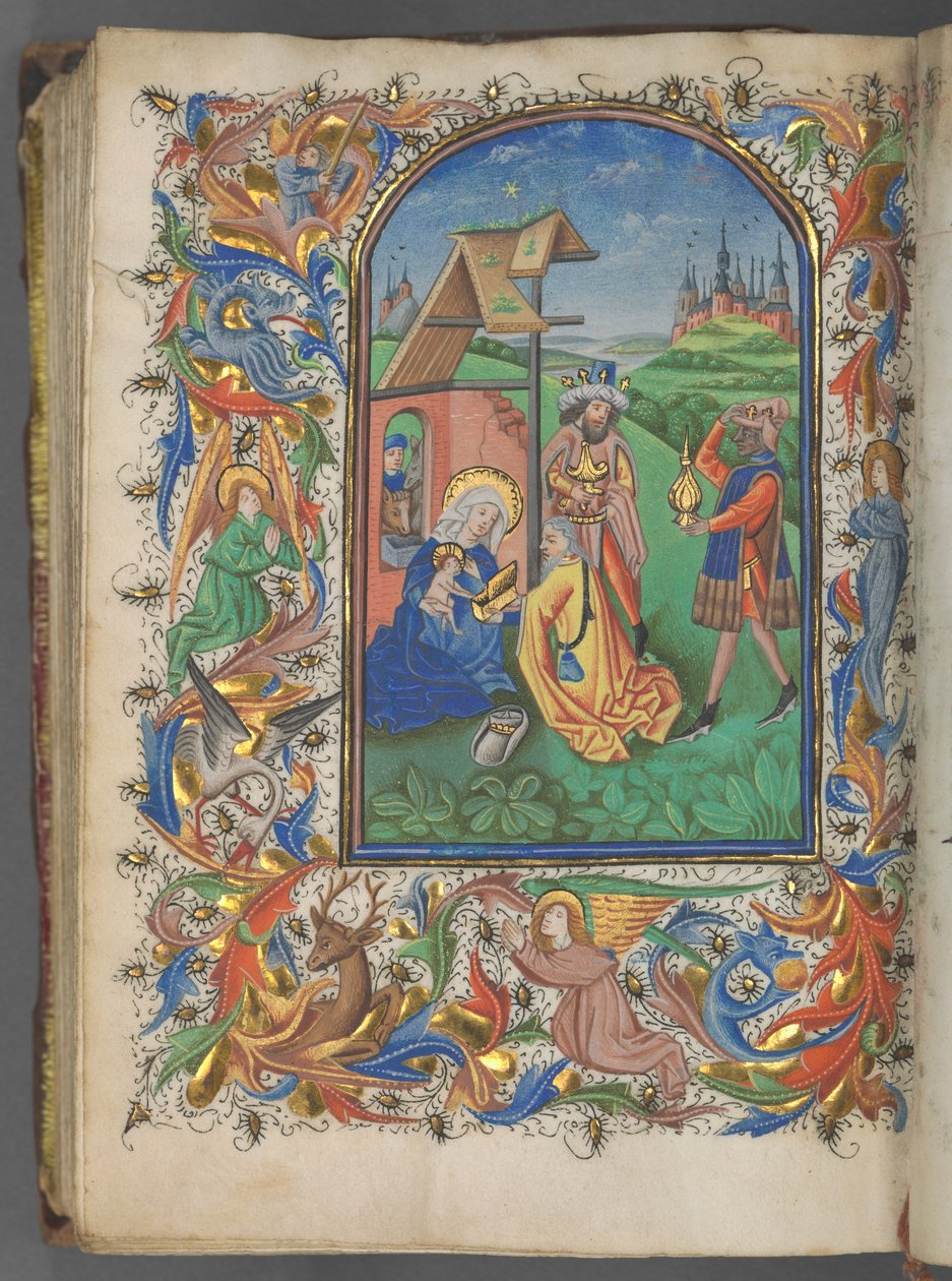 Utrecht Kullanım Saatleri Kitabı: fol. 221v, Magi