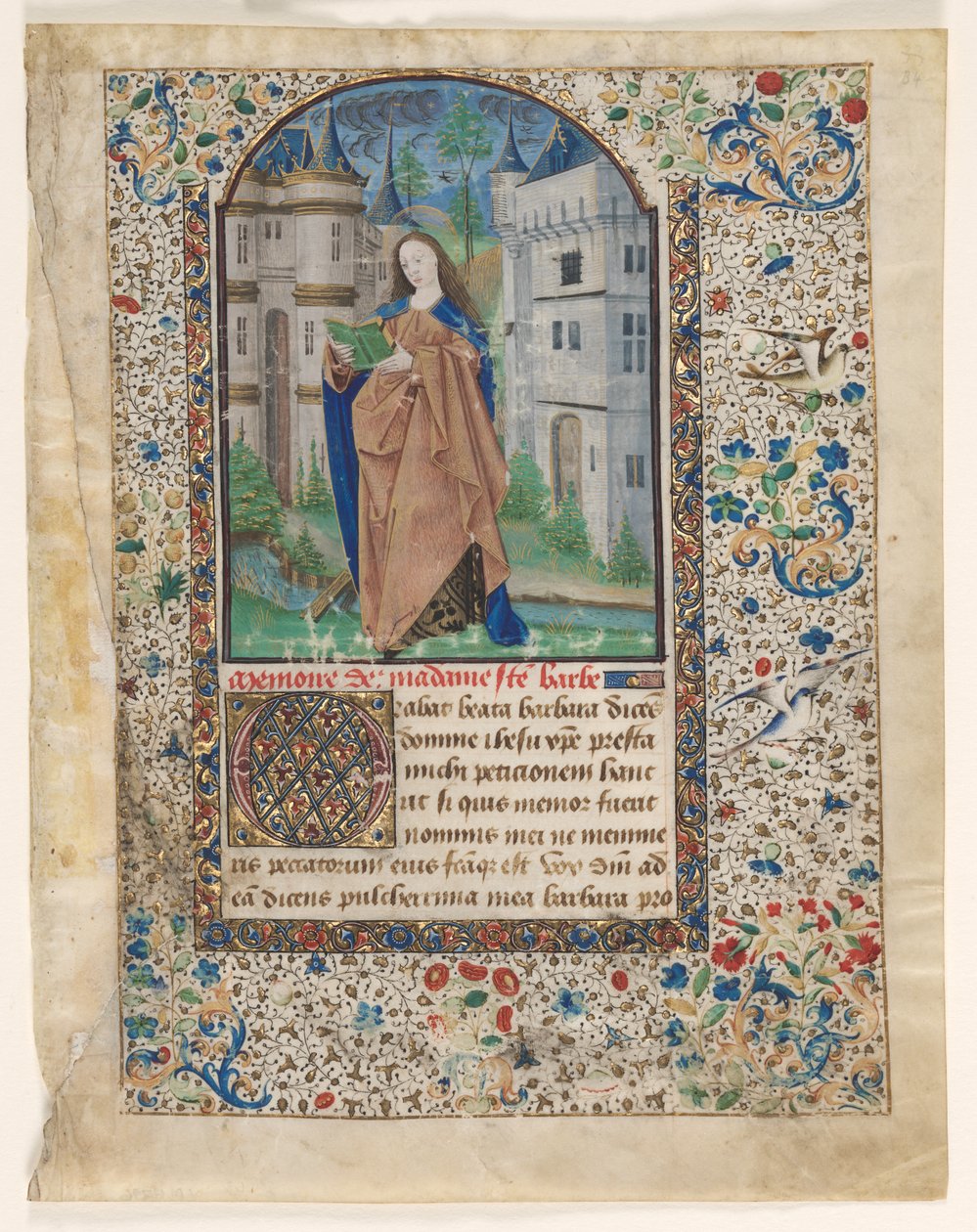 Bir Saatler Kitabından Yaprak: St. Barbara (2