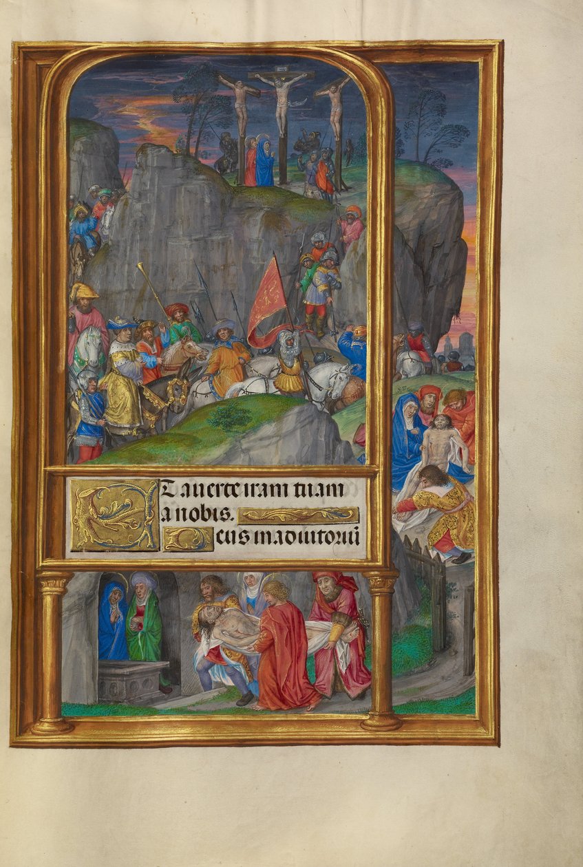 Çarmıha Gerilme by Master of James IV of Scotland