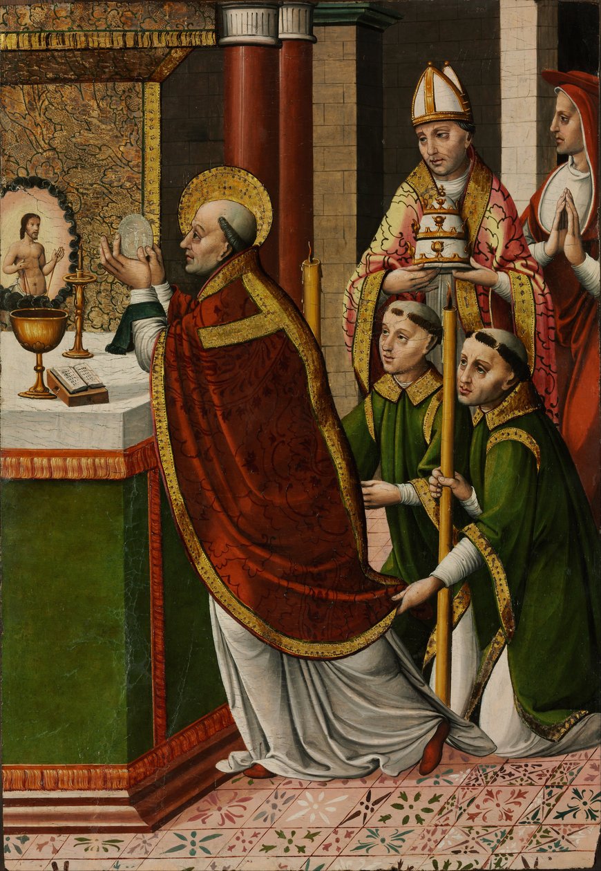 Aziz Gregory Büyük Kütlesi by Master of Portillo