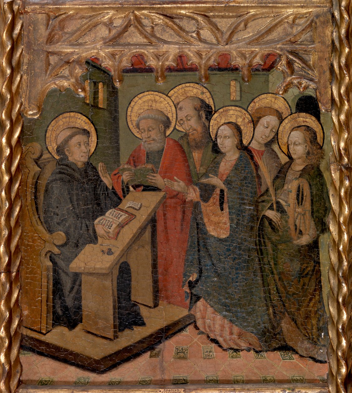 Meryem Ana ve Azizler Peter, Paul, Evangelist John ve İskenderiyeli Catherine, Aziz Martin