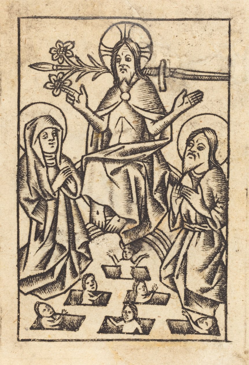 Son Yargı [sağda] by Master of St. Erasmus