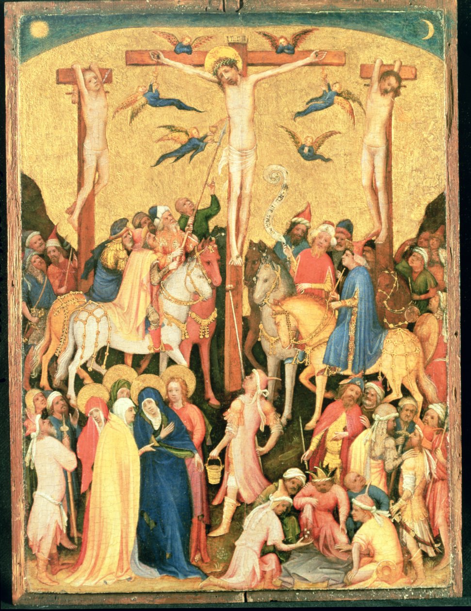 Calvary (panelde yağ) by Master of St. Veronica