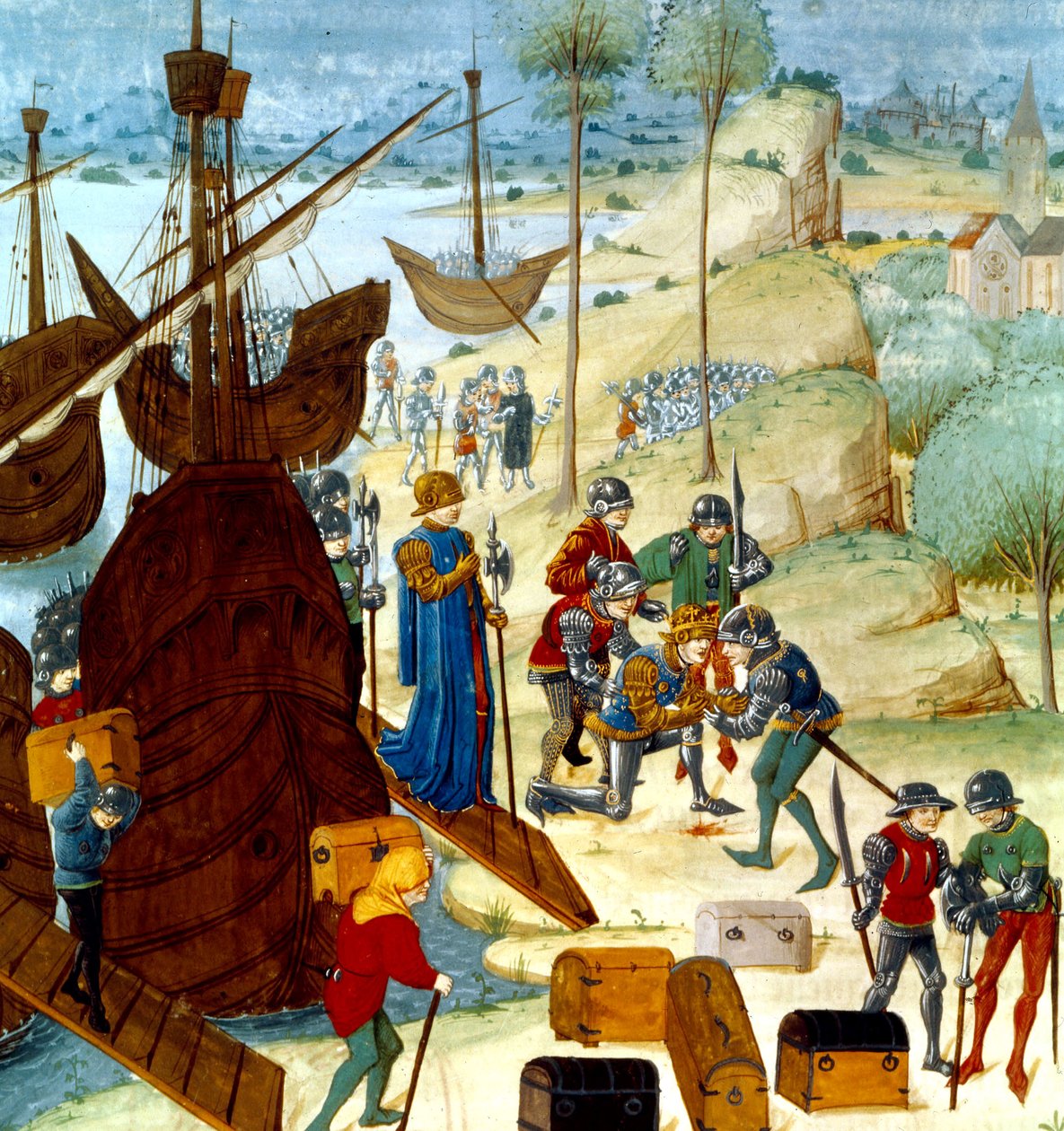 Kral Edward III, 12 Temmuz 1346