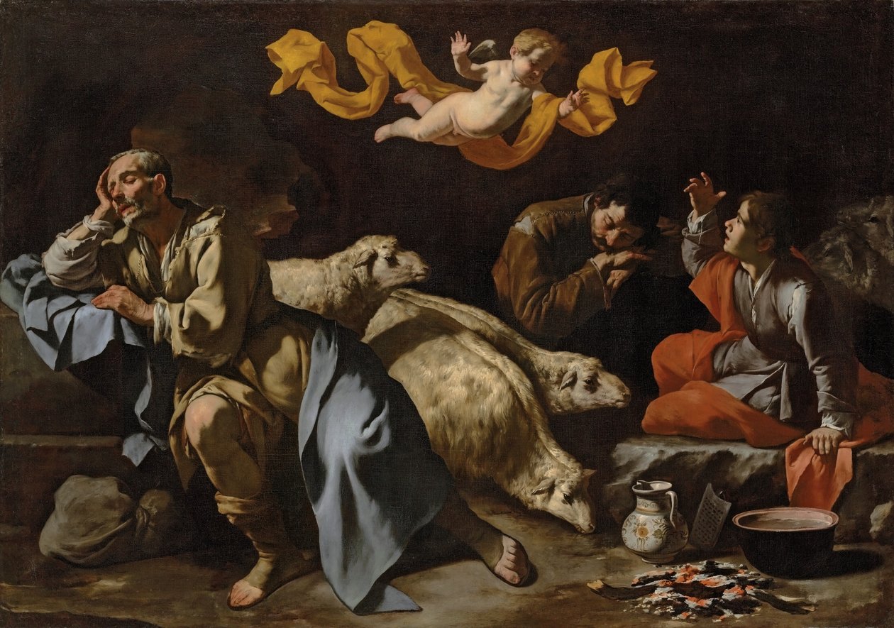 Çobanlara Duyuru by Master of the Annunciation to the Shepherds