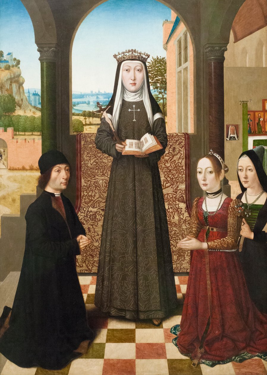 Bologna Aziz Catherine, yaklaşık 1510 by Master of the Baroncelli Portraits