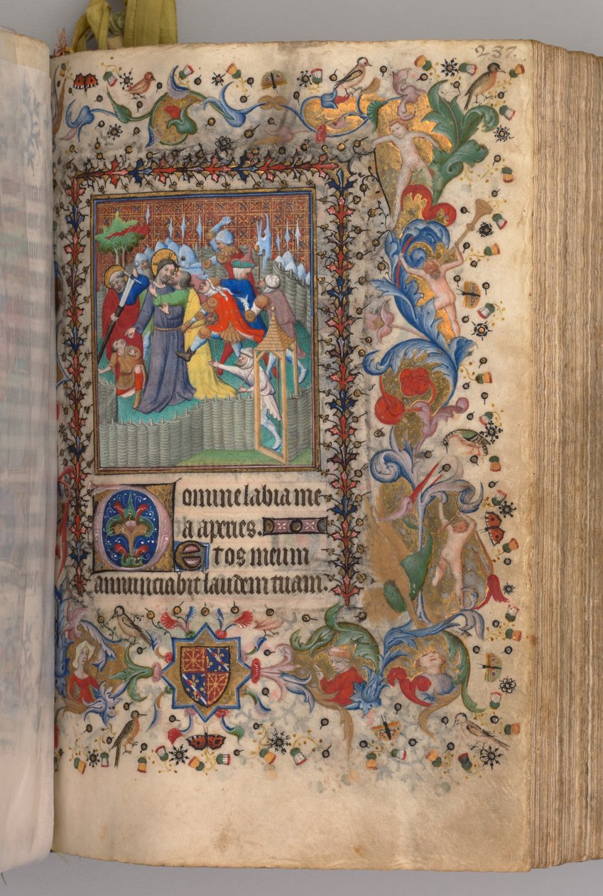 Charles the Noble, Navarre Kralı 1361-1425 saatleri: fol. 144r, İsa