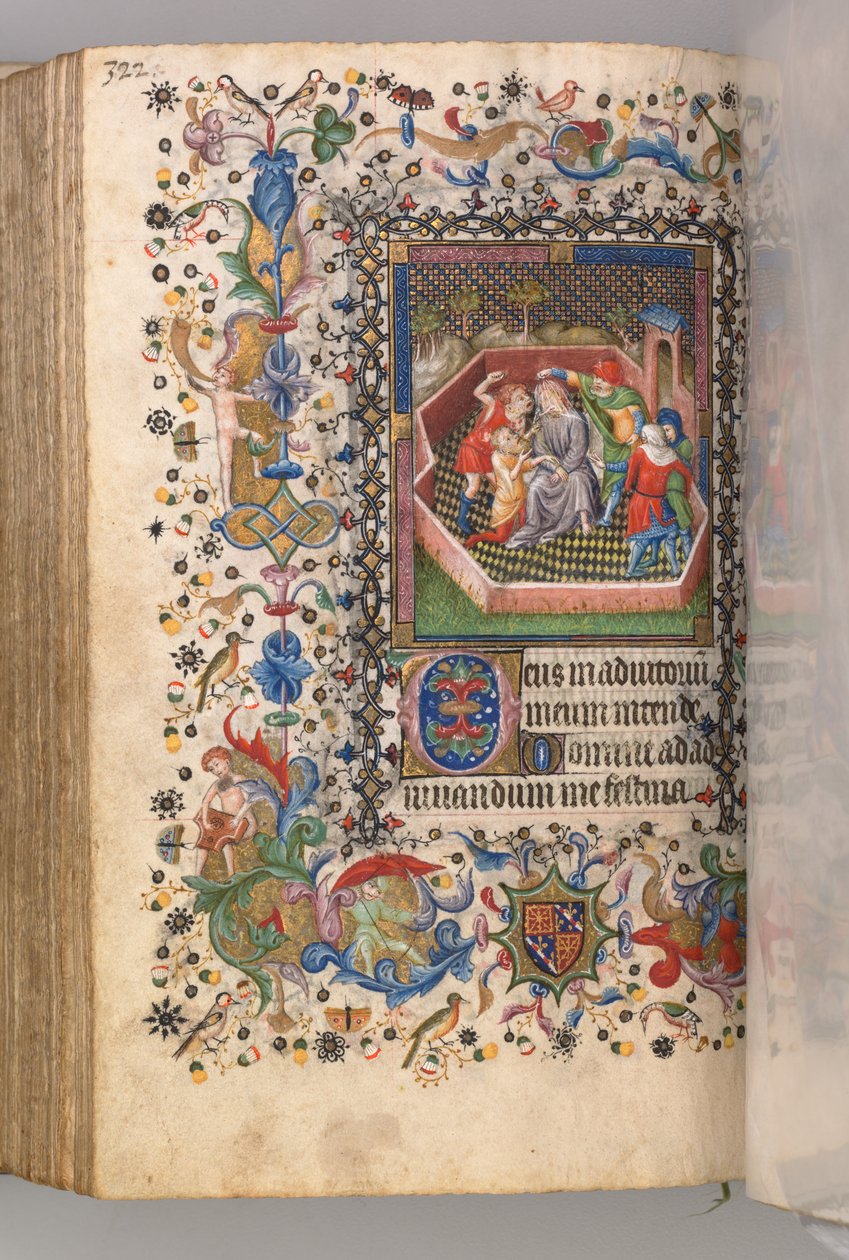 Charles the Noble, Navarre Kralı 1361-1425 saatleri: fol. 161v, İsa