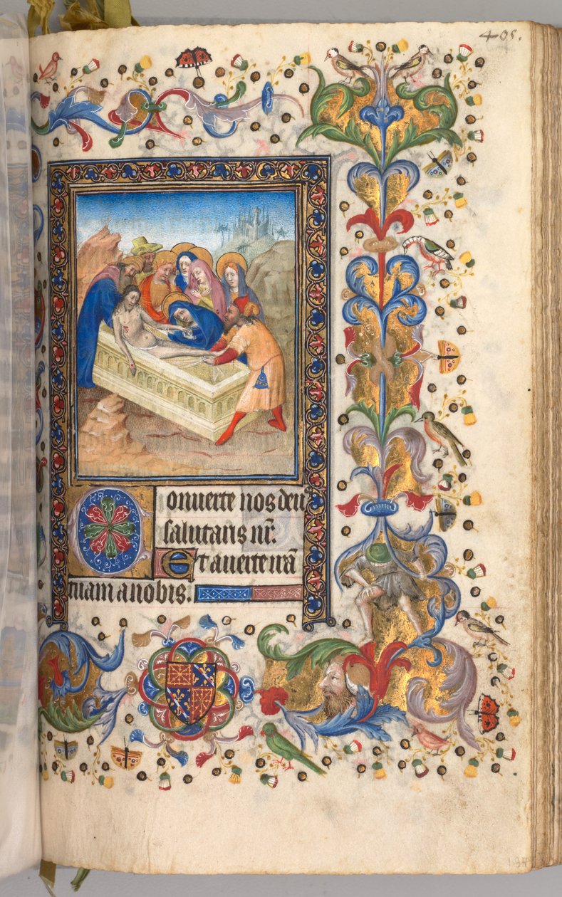 Charles the Noble, Navarre Kralı 1361-1425 saatleri: fol. 197r, İsa