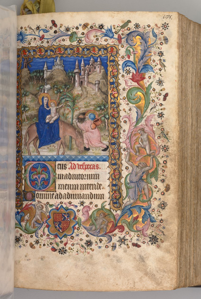 Charles the Noble, Navarre Kralı 1361-1425 saatleri: fol. 88r, Mısır Vespers