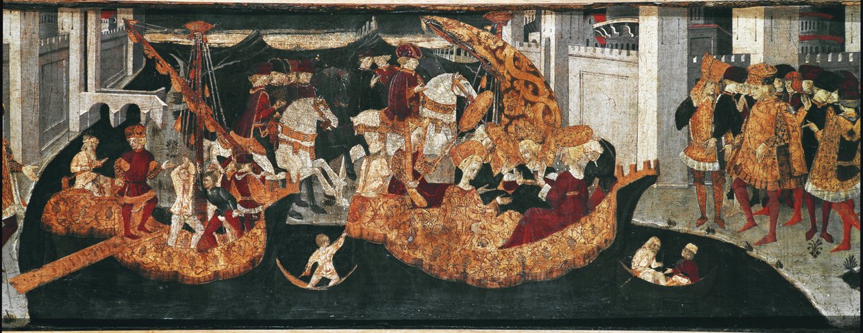Decameron de Boccaccio (Jean Boccaccio): Chatelain Pericone, Babil sultanı Beminedab