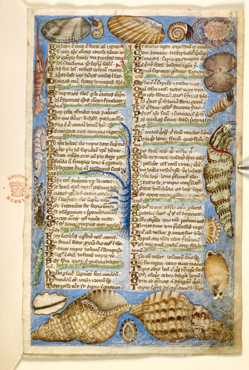 Ekle. 28841, f.5: Bir Treatise on the Virtues and Vices