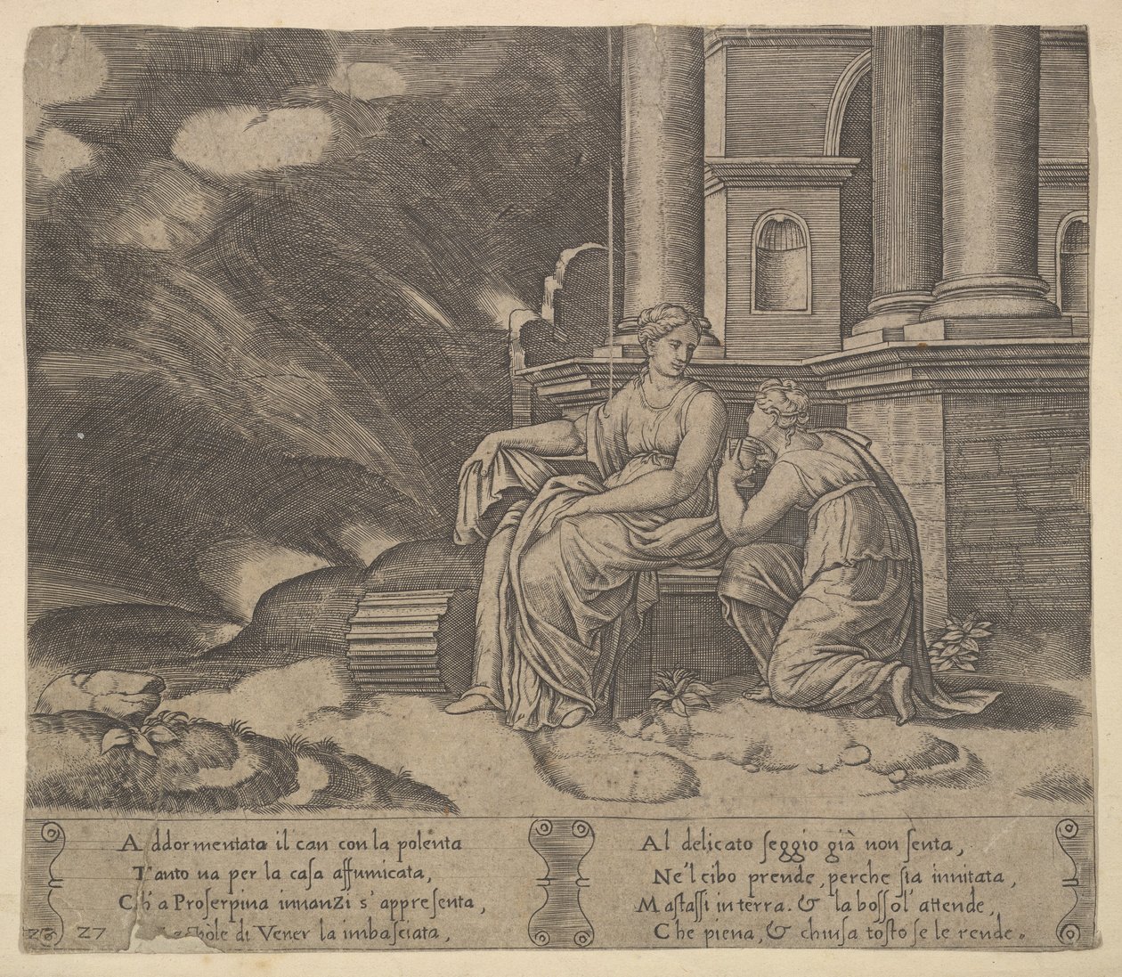 Levha 27: Proserpina, Psyche