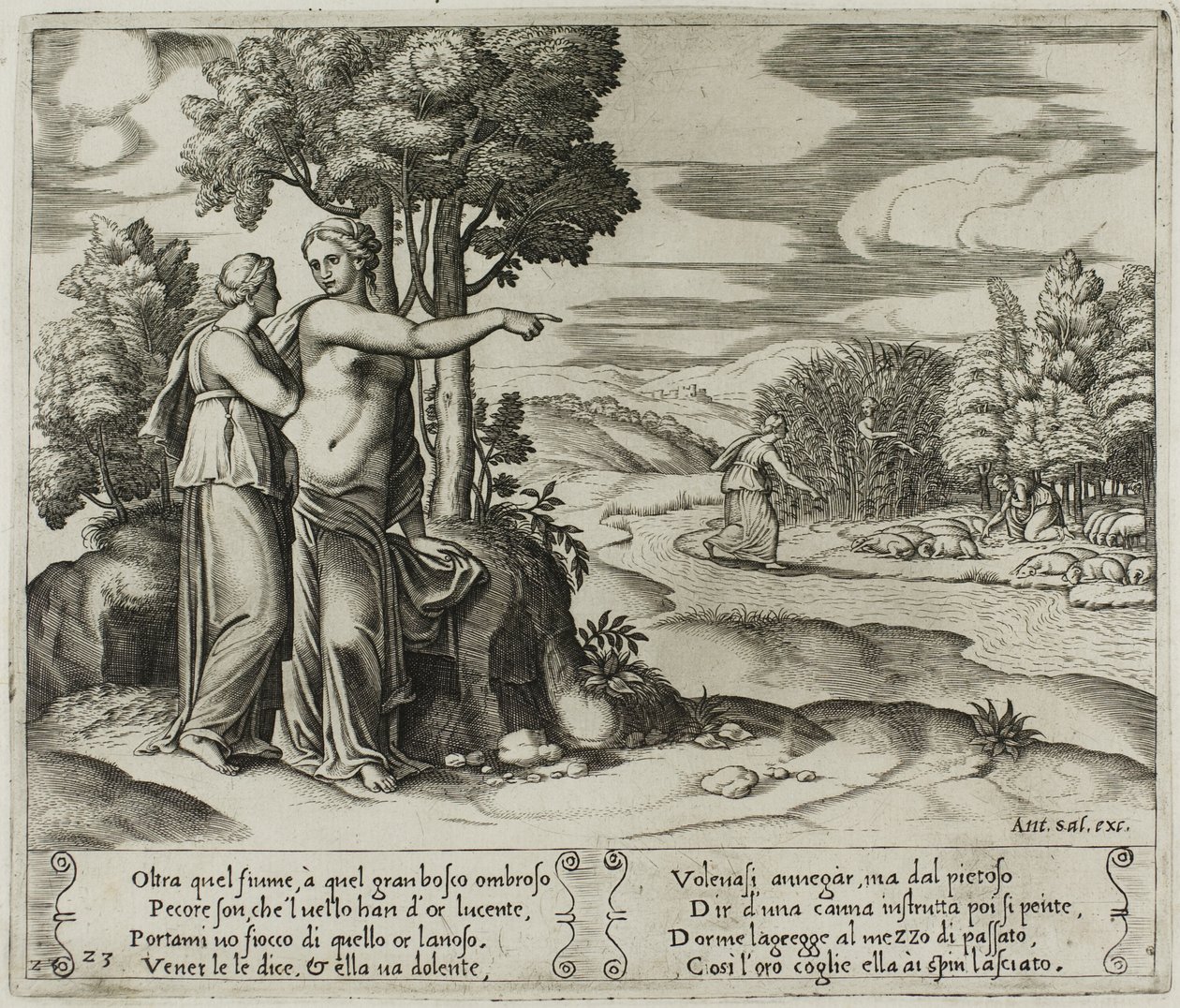 Psyche Altın Yünü Arayacak by Master of the Die