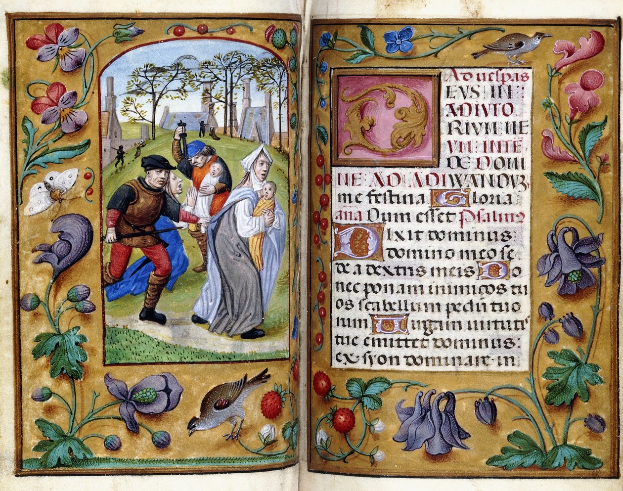 Masumların Katliamı, c.1490 by Master of the Dresden Prayer Book