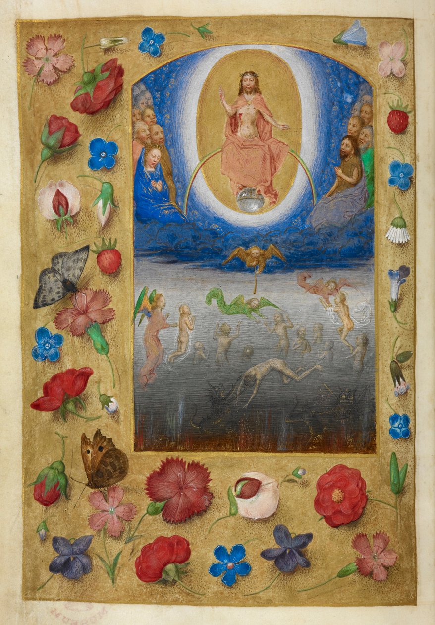 Son Yargı by Master of the Dresden Prayer Books