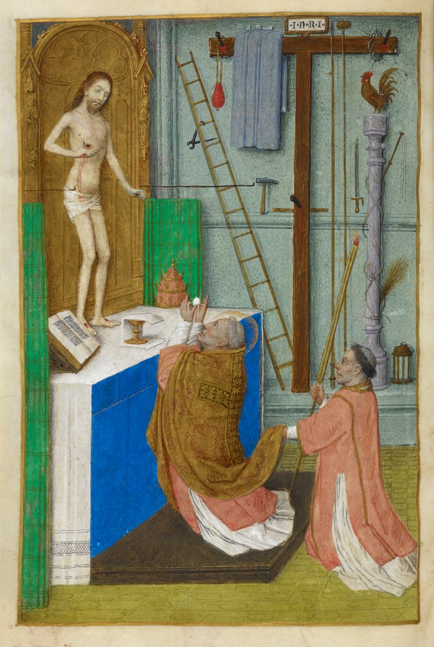 Aziz Gregory Ayini. by Master of the Dresden Prayer Books