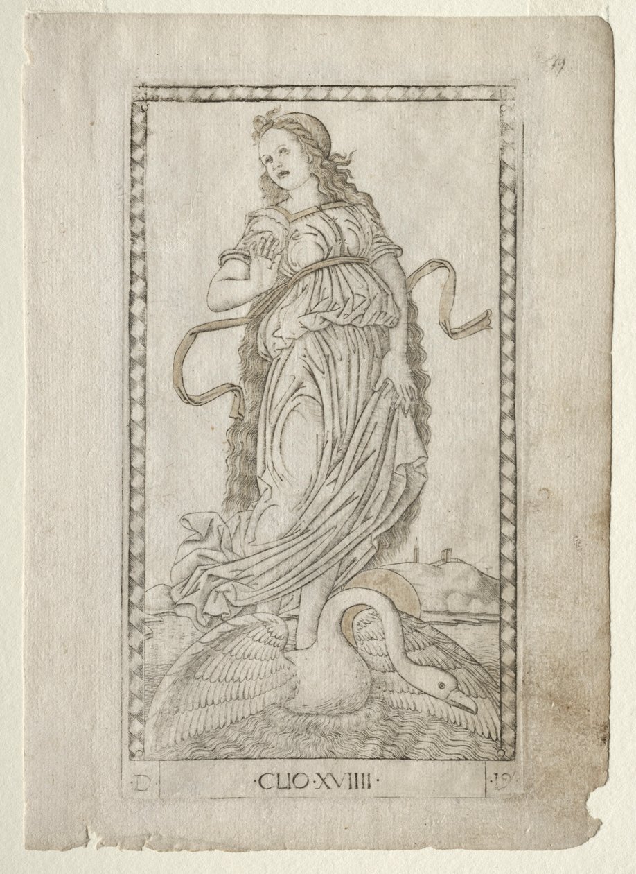 Tarocchi serisinden Clio tarihi D: Apollo ve İlham Perileri, #19, 1467