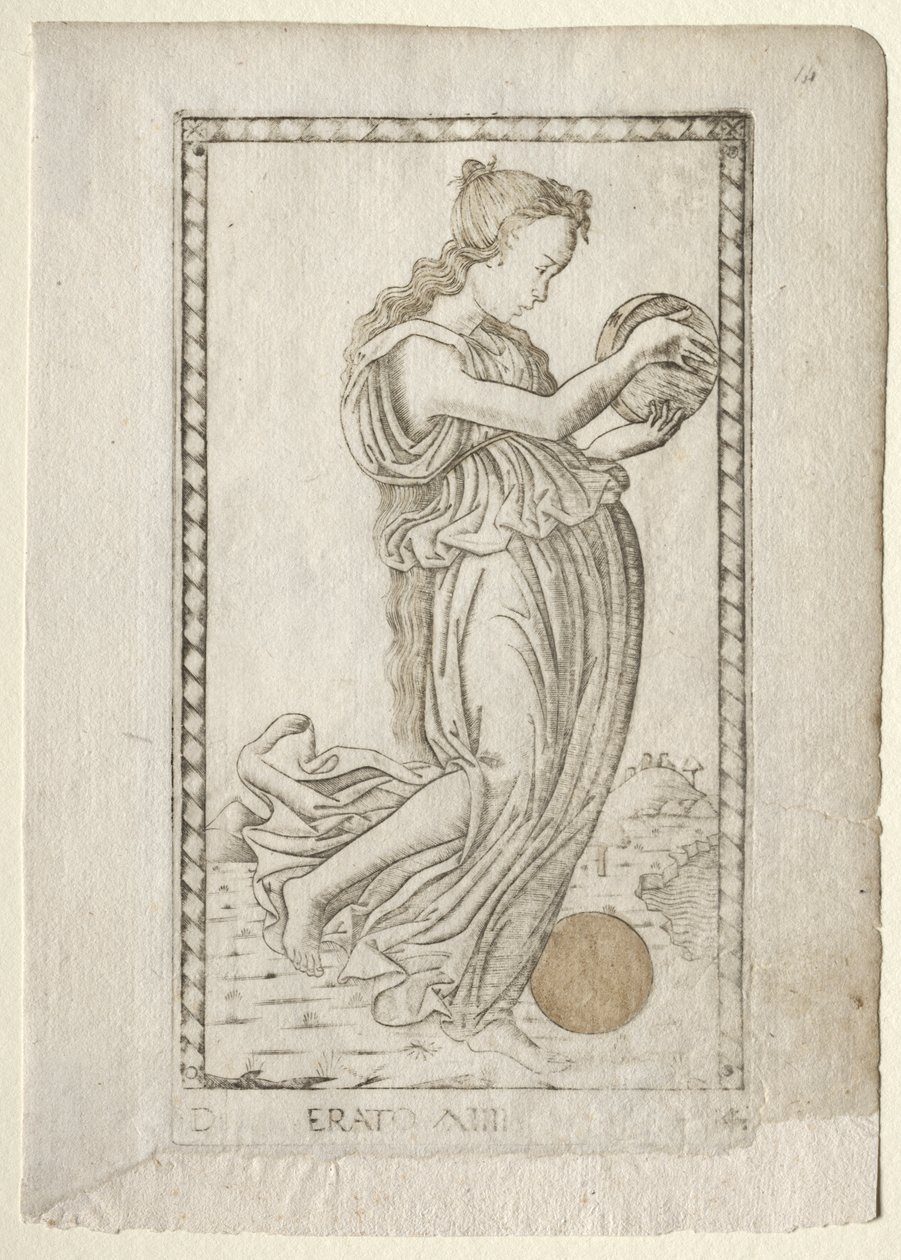 Erato (lirik ve aşk şiiri) (Tarocchi serisinden D: Apollo ve İlham Perileri, #14) by Master of the E Series Tarocchi