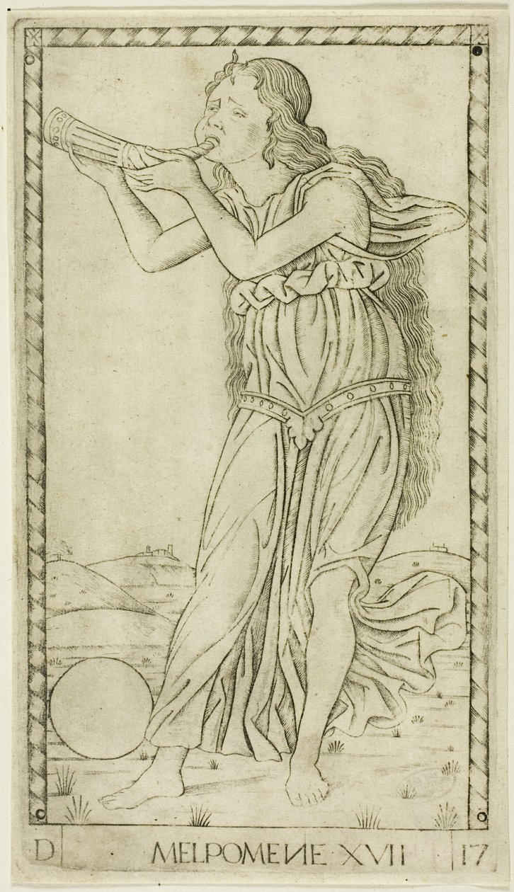 Melpomene, Apollon ve İlham Perileri
