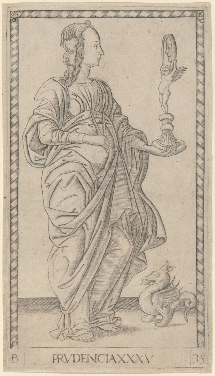 ihtiyat by Master of the E Series Tarocchi