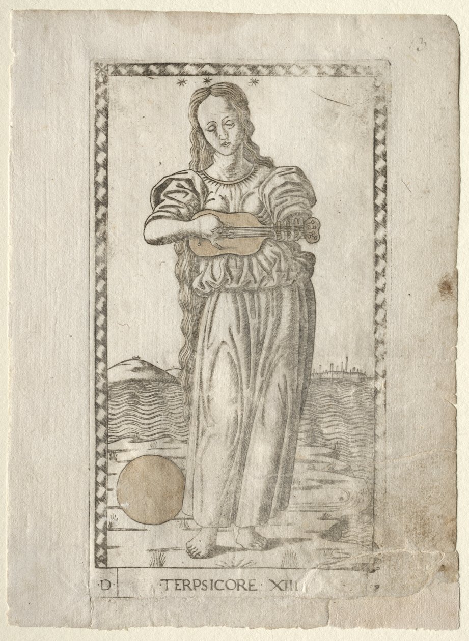 Terpsichore (dans ve şarkı) (Tarocchi serisi D: Apollo ve İlham Perileri, #13) by Master of the E Series Tarocchi