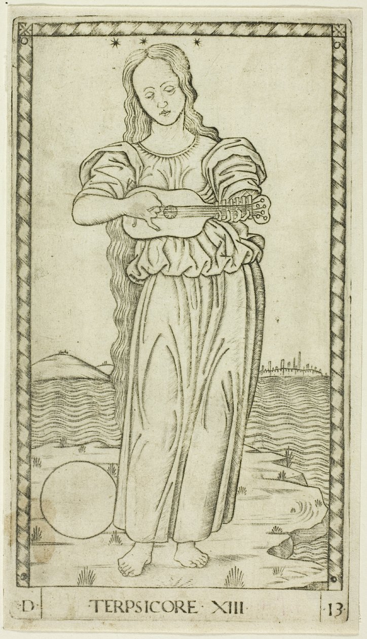 Terpsichore, Apollon ve İlham Perileri