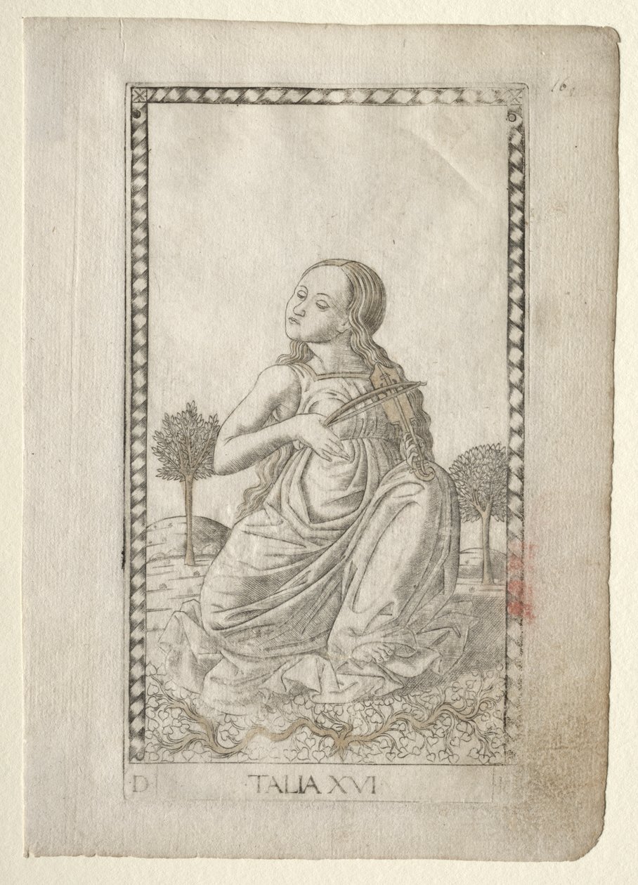 Thalia (komedi, pastoral şiir) (Tarocchi serisinden D: Apollo ve İlham Perileri, #16) by Master of the E Series Tarocchi