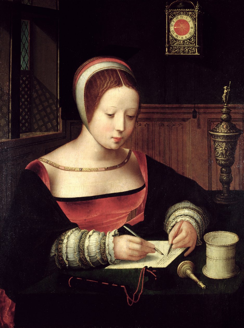 Mecdelli Meryem Yazısı, c.1500-50 by Master of the Female Half Lengths