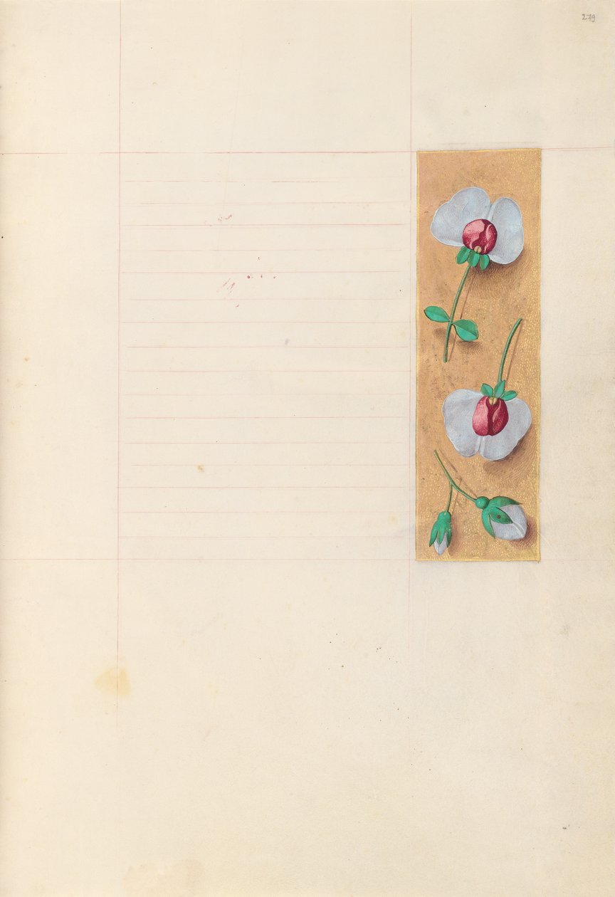 İspanya Kraliçesi Katolik Kraliçe Isabella'nın Saatleri: Fol. 279r, c. 1500. by Master of the First Prayerbook of Maximillian
