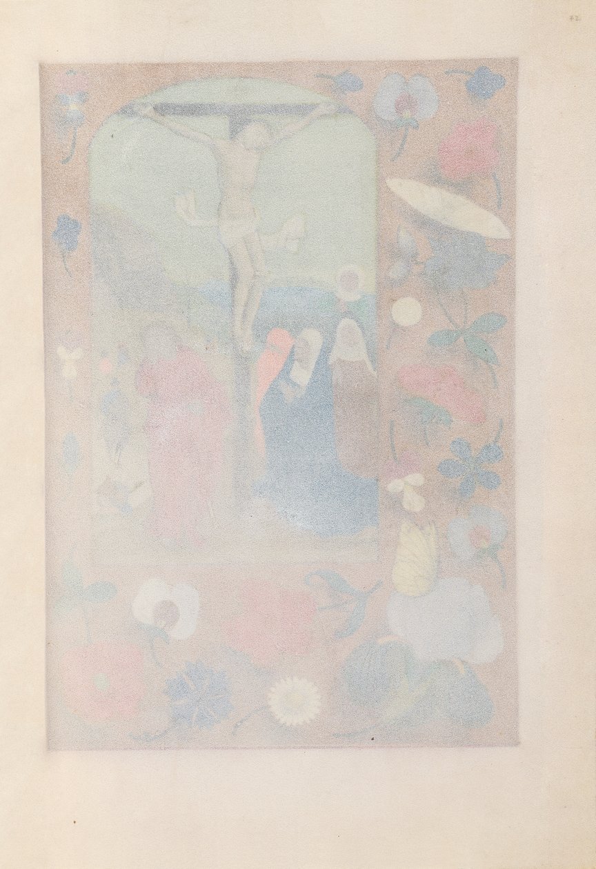 İspanya Kraliçesi Katolik Kraliçe Isabella'nın Saatleri: Fol. 72r, c. 1500. by Master of the First Prayerbook of Maximillian