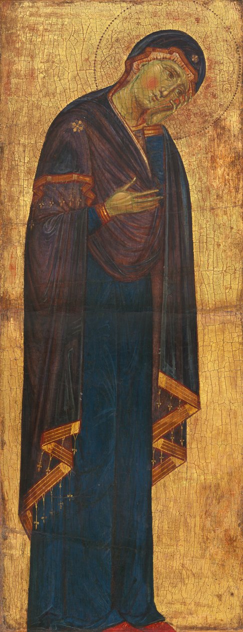 Yas Madonna, c. 12701275. by Master of the Franciscan Crucifixes