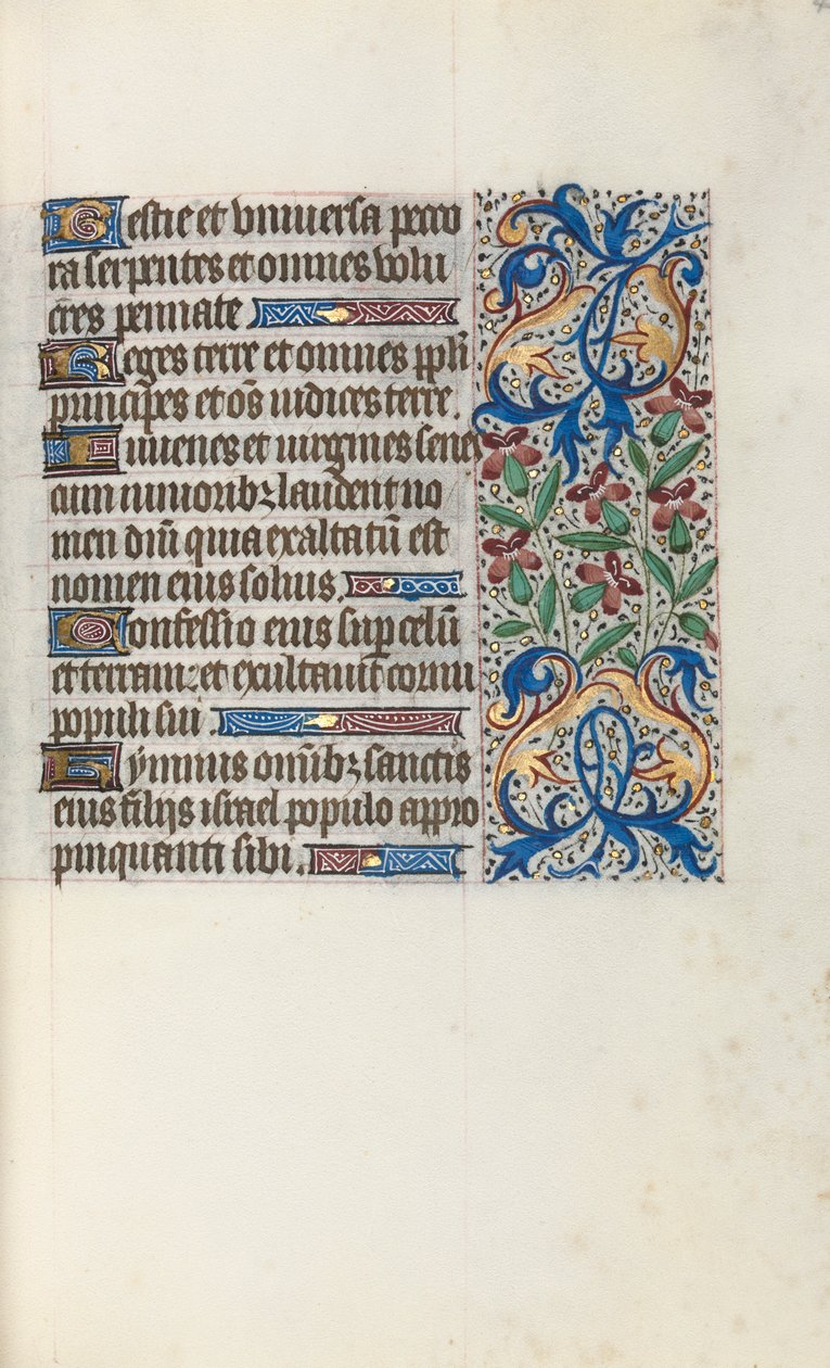 Rouen Kullanım Saatleri Kitabı, c. 1470. by Master of the Geneva Latini