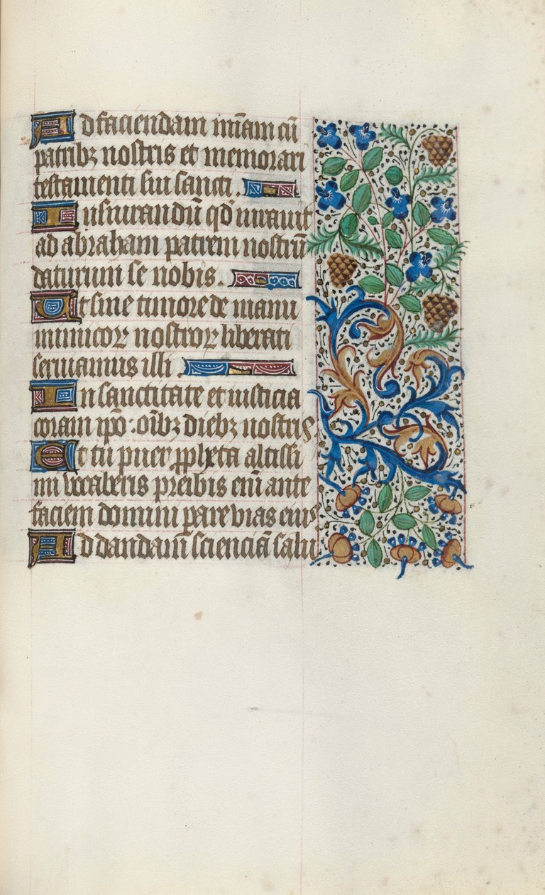 Rouen Kullanım Saatleri Kitabı: fol. 144r, c. 1470. by Master of the Geneva Latini
