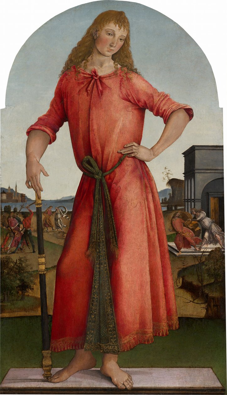 Mısırlı Yusuf, c. 1490/1495 (tuvale aktarılmış panel üzerine yağlı boya) by Master of the Griselda Legend