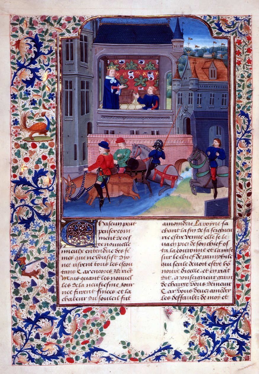 Add.35323 fol.156v Ruggiero ve arkadaşları, Bölüm 1, 