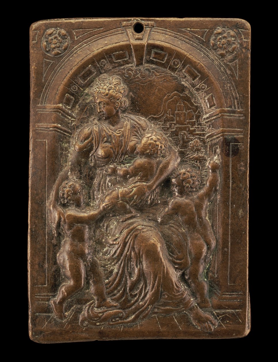 Sadaka Alegorisi, c. 1580. by Master of the Judgment of Solomon