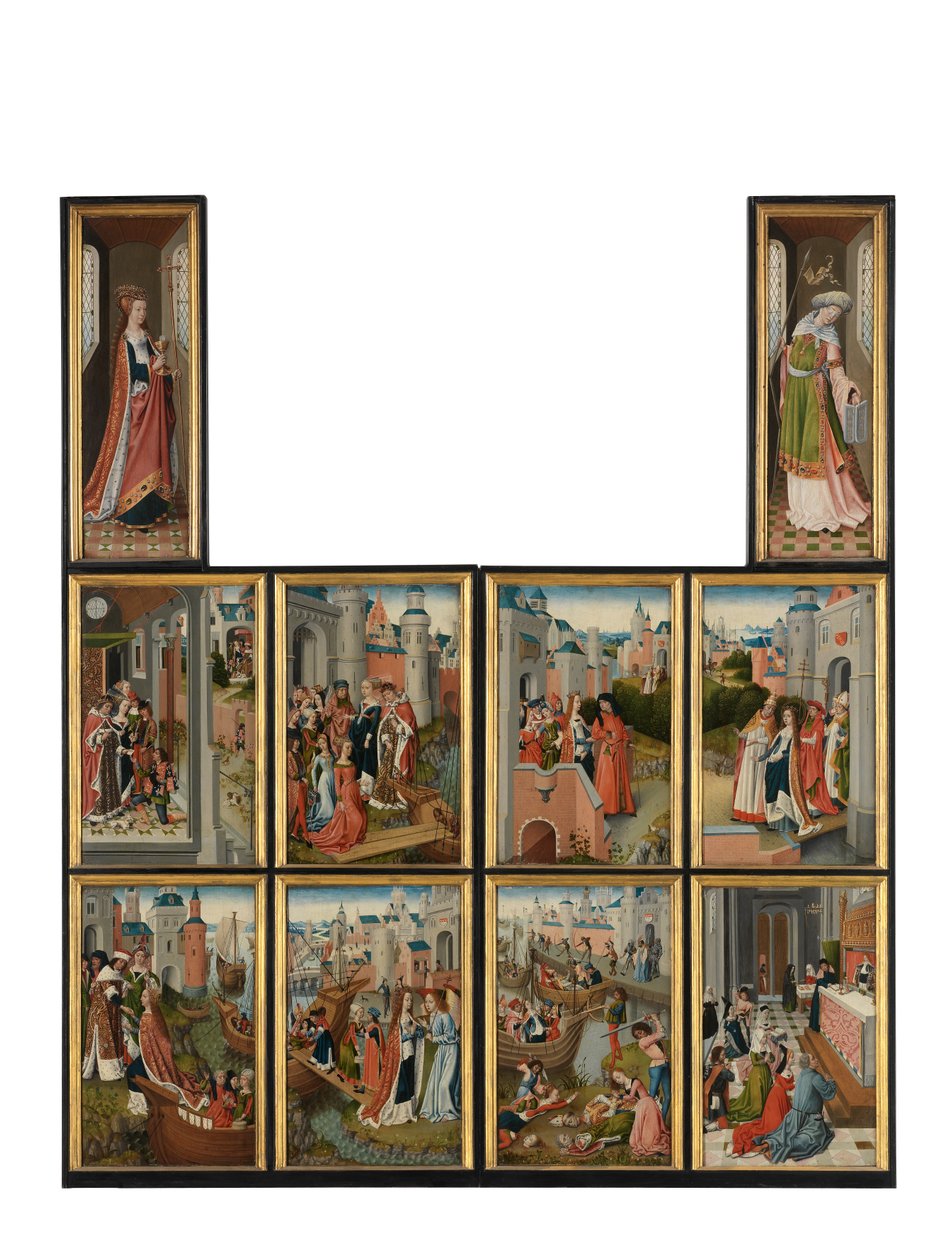 Aziz Ursula Efsanesi by Master of the Legend of St. Ursula