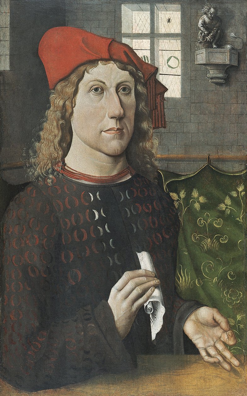 Genç Bir Adamın Portresi by Master of the Lüneburg Last Judgement