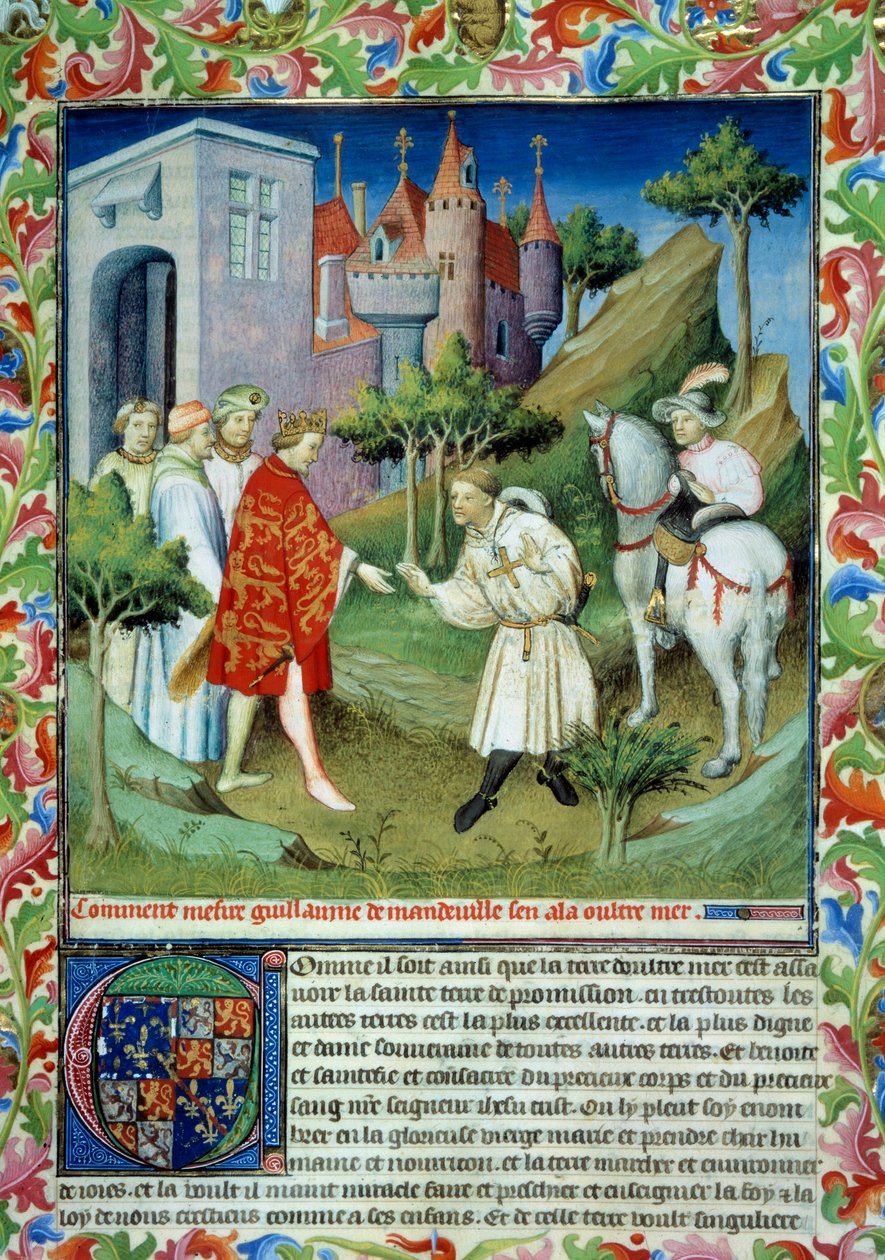 John of Mandeville (1300-1372), Kral II. Edward