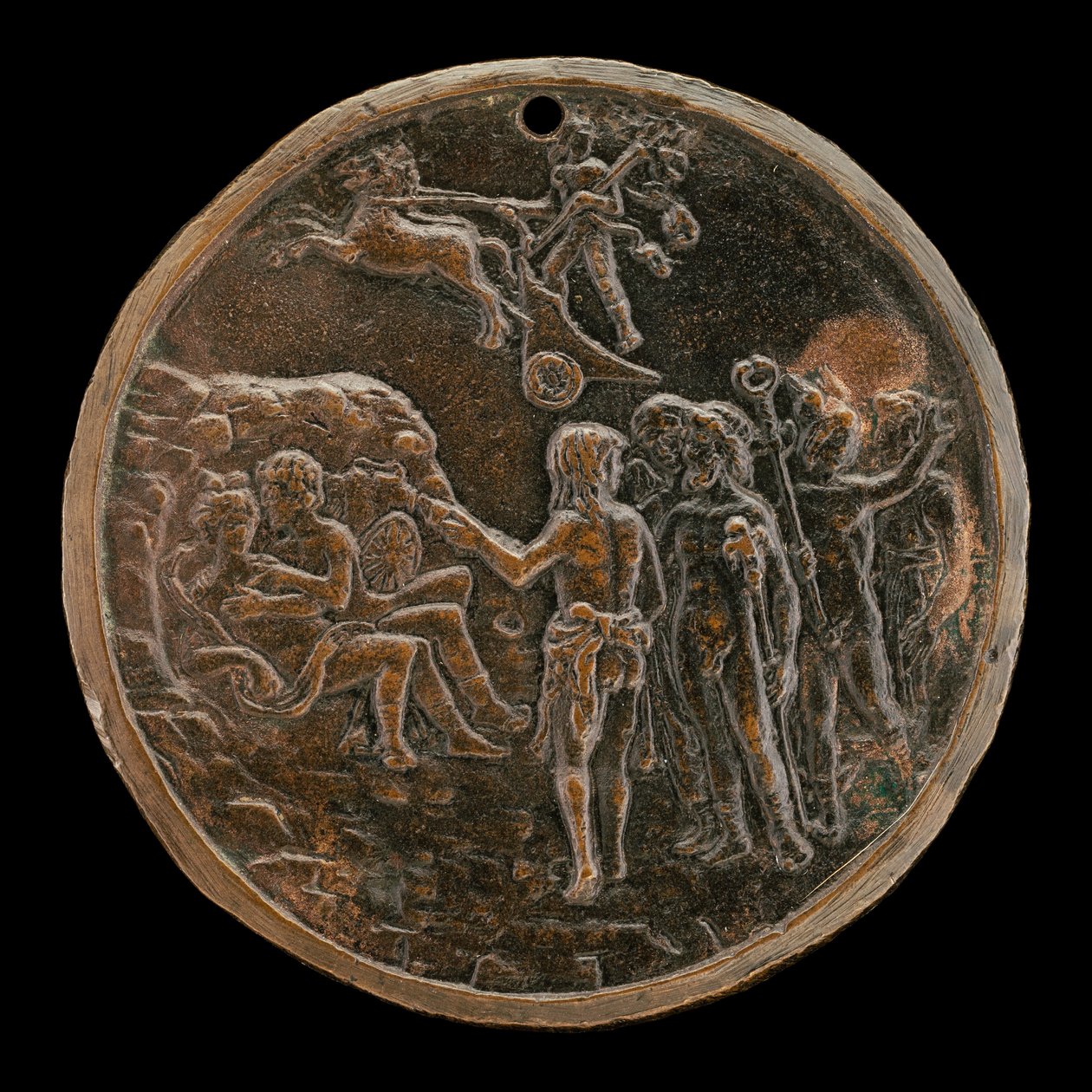 Mars ve Venüs, 15. yüzyılın dördüncü çeyreği. by Master of the Orpheus Legend