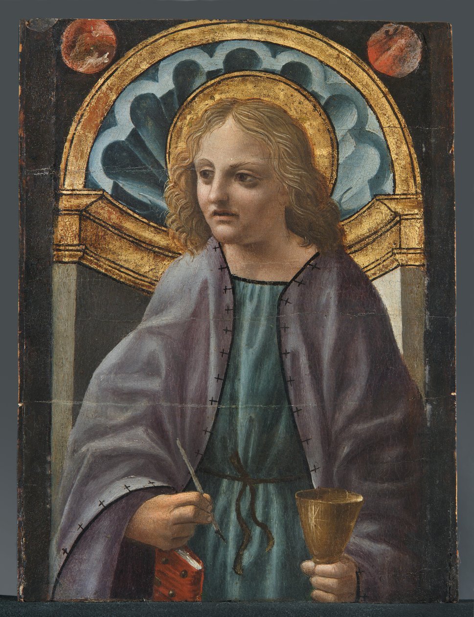 Aziz John Evangelist by Master of the Pala Sforzesca