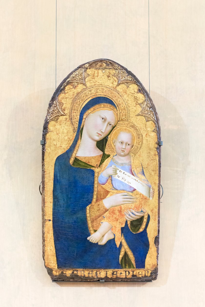Madonna ve çocuğu, 14. yüzyılın ilk yarısı by Master of the Palazzo Venezia Madonna