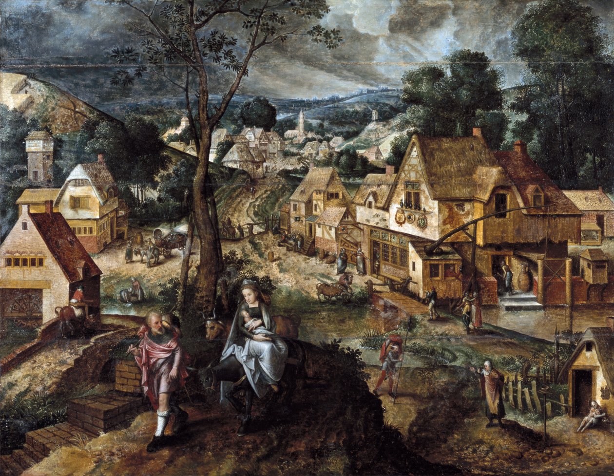 Mısır'a Uçuş by Master of the Prodigal Son