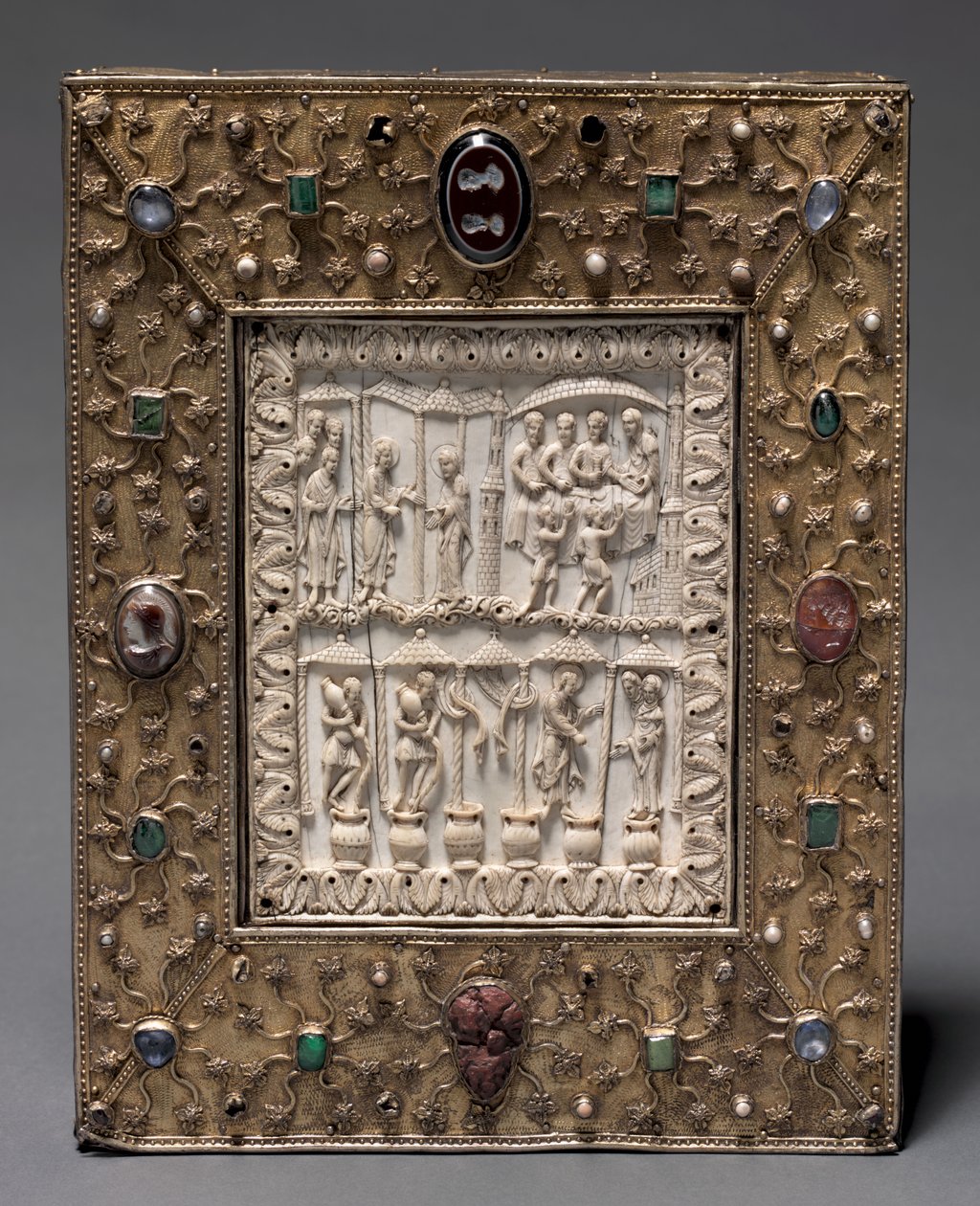 Kitap Şeklinde Anıtkabir, c.1000 by Master of the Registrum Gregorii