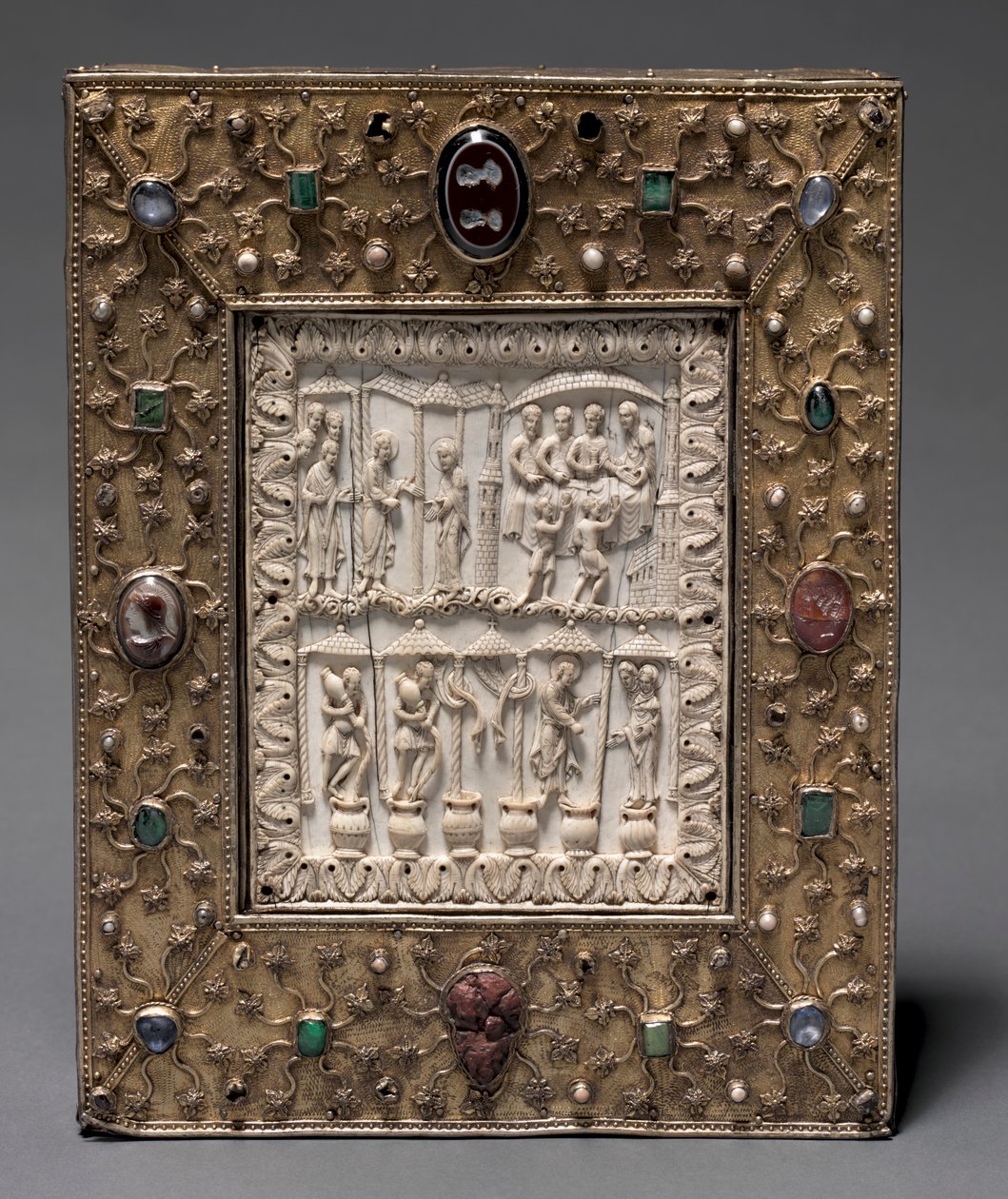 Kitap Şeklinde Anıtkabir, c. 1000. by Master of the Registrum Gregorii