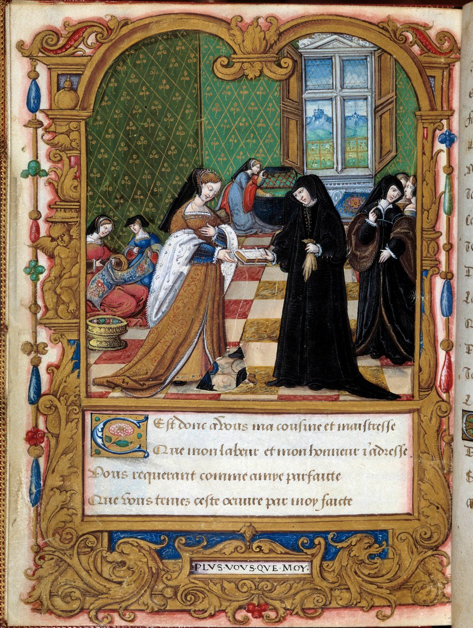 Angoulema Margarita (1492-1549) Navarre Kraliçesi kitabını Etampes Düşesi
