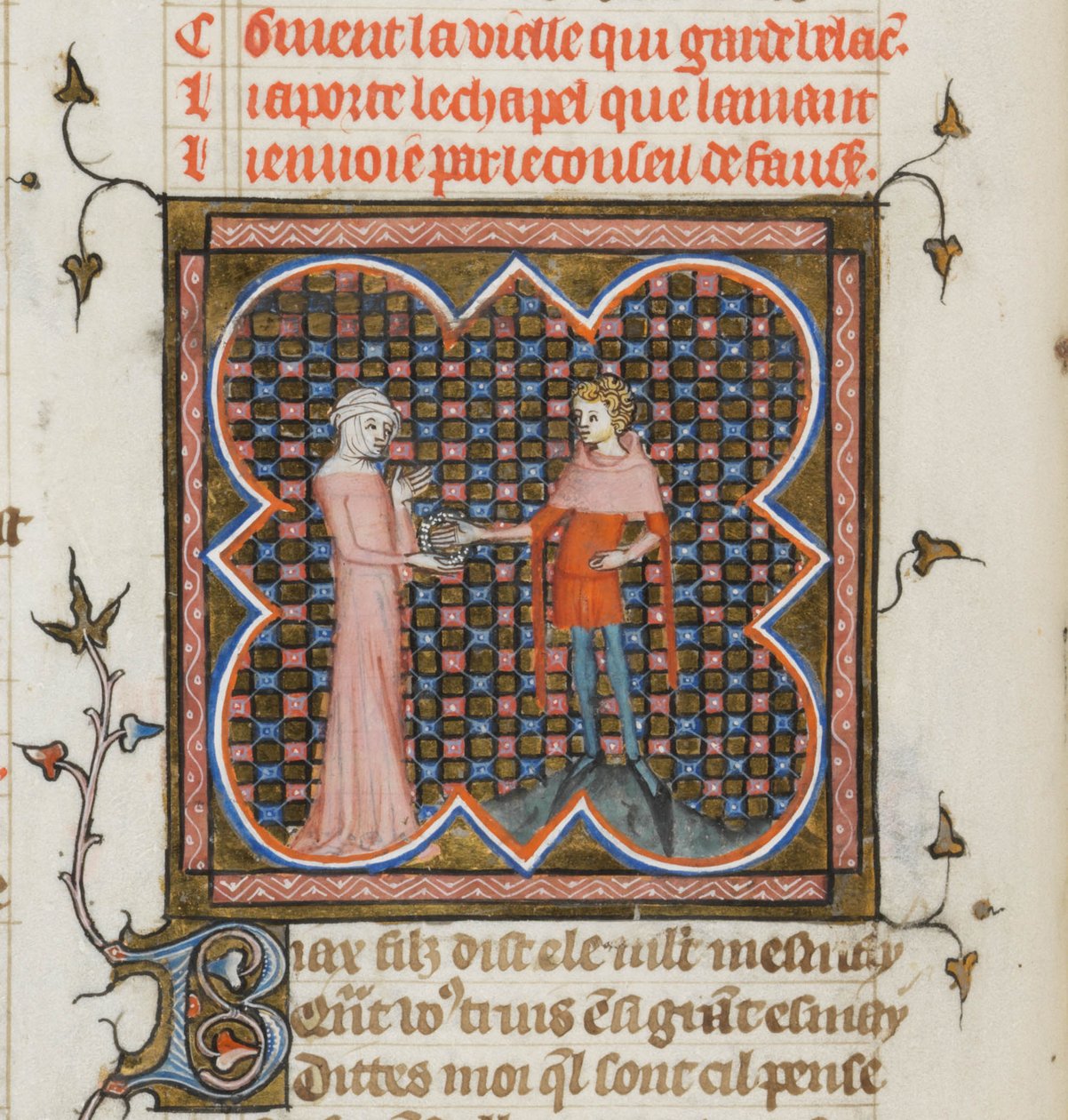 Guillaume de Lorris ve Jean de Meun tarafından Roman de la Rose